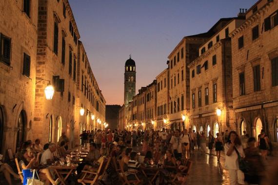 La Vie Nocturne à Dubrovnik